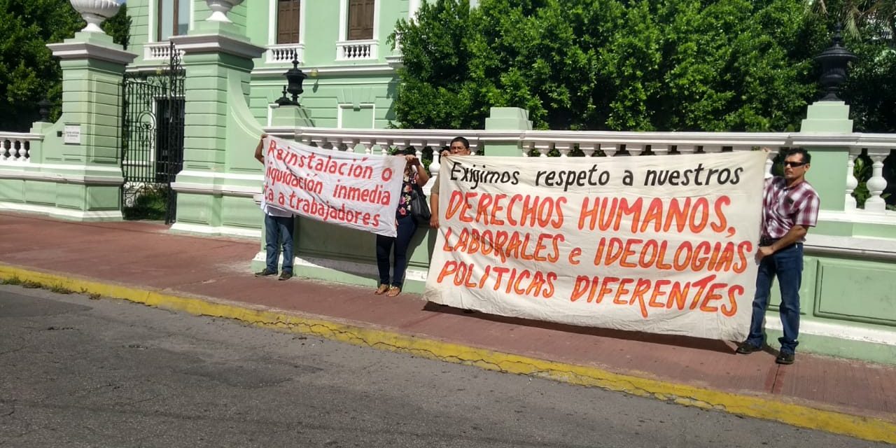 Sindicato emergente en Yucatán quiere reinstalación de 43 despedidos (Video)