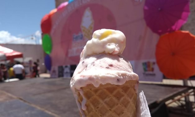 Sabores innovadores y exóticos en Feria del Helado de Tizimín (Video)