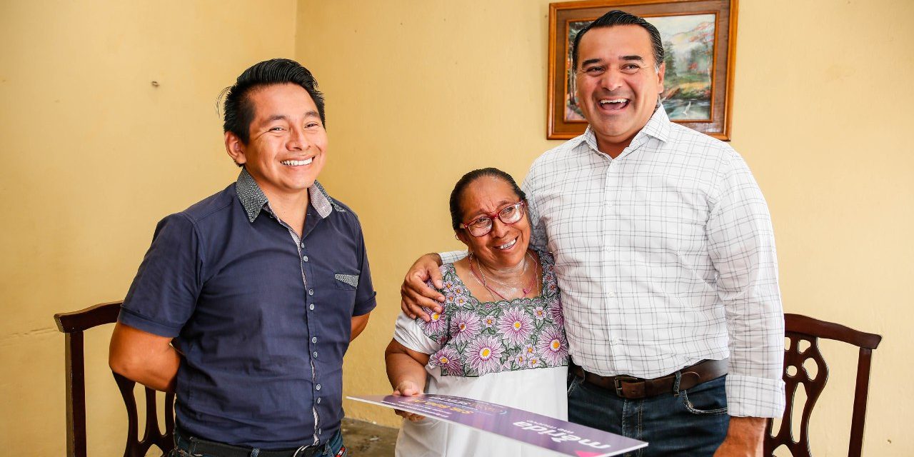 Ciudadanos ven reflejado el pago de sus impuestos en beneficios directos para su familia