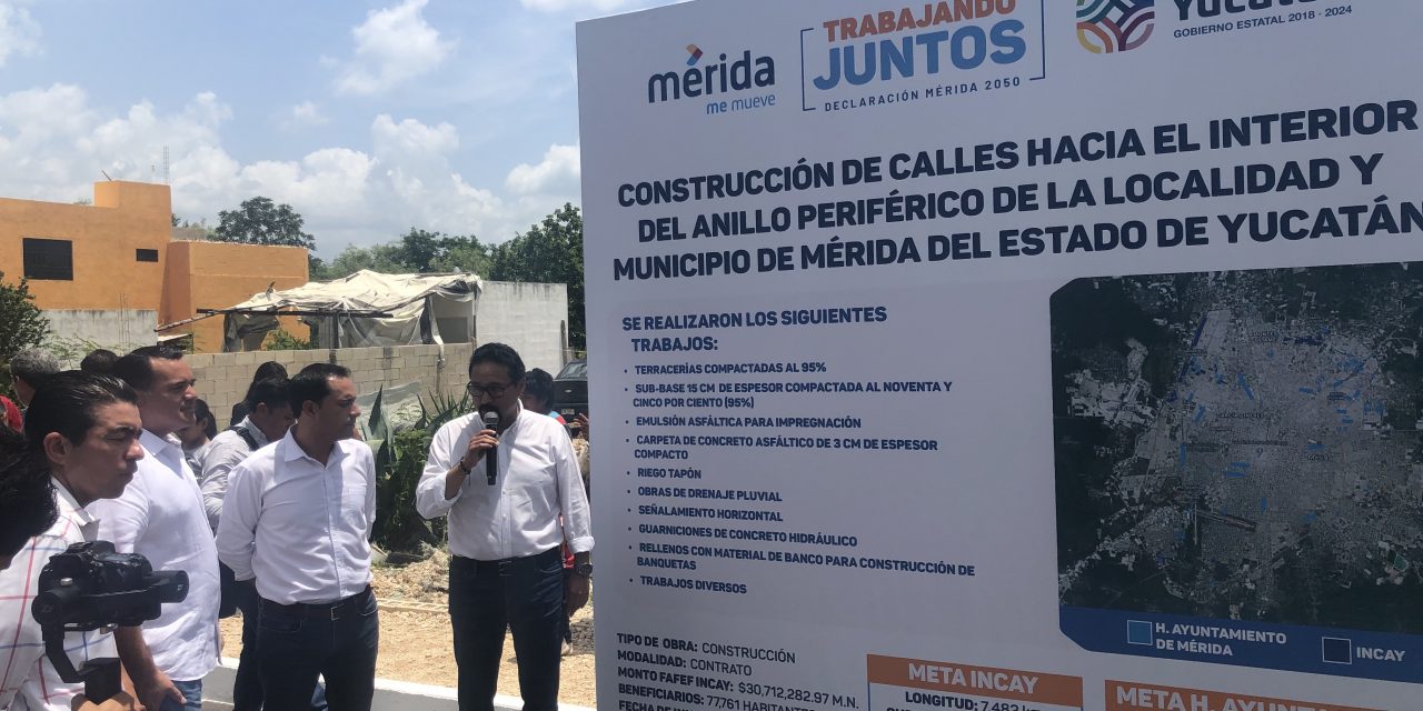 Mancuerna Vila-Renán por más infraestructura en Mérida