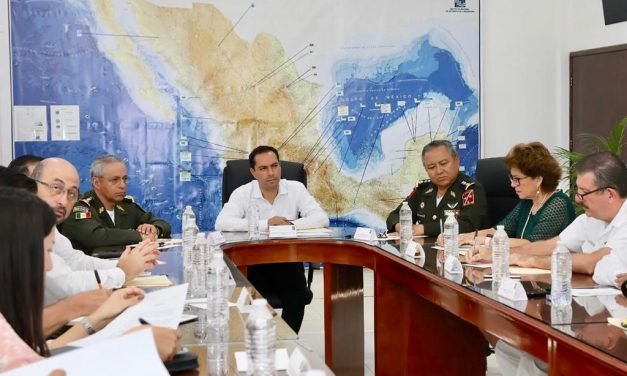 Gobierno de Yucatán, Fuerzas Armadas y autoridades federales refuerzan coordinación en materia de seguridad