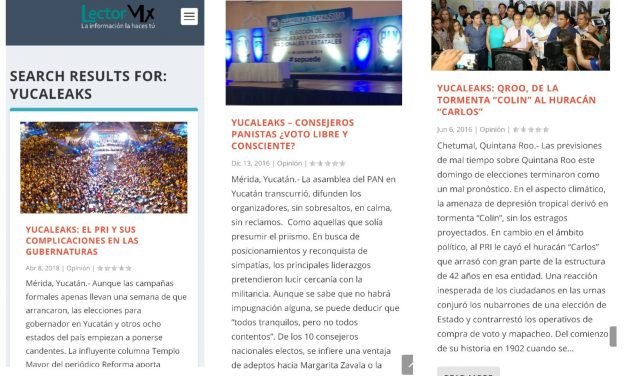 YUCALEAKS: Deslinde y aclaración, desde las redes