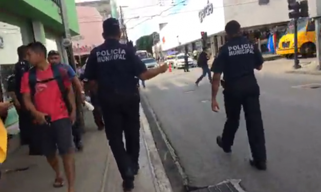 Liberan de ambulantes tramo del Centro Histórico de Mérida