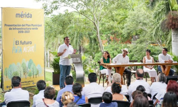 Tiene Mérida Plan Municipal de Infraestructura Verde actualizado