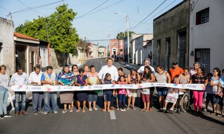 Mejora vialidad con rehabilitación de calle en centro histórico Mérida