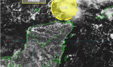 Fuertes lluvias por baja presión en Península de Yucatán, en próximos días