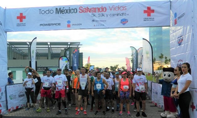 “Todo México Salvando Vidas” de Cruz Roja Mexicana, con más de 600 corredores