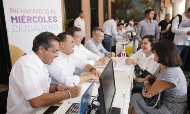 Nutrida participación en la reactivación del Miércoles Ciudadano