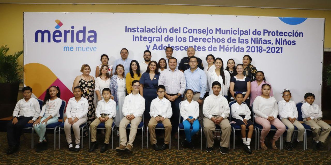 Abre Consejo Municipal participación a niñas, niños y adolescentes de Mérida