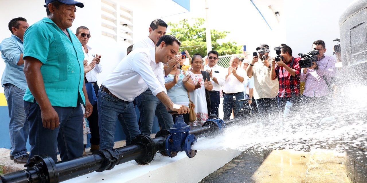 Obras y apoyos de Vila Dosal a municipios del sur de Yucatán