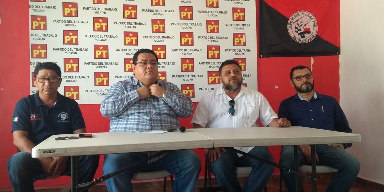 Líder de PT quiere modelo de administración de AMLO en Yucatán