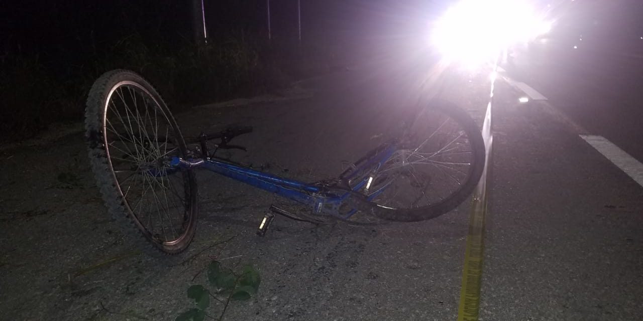 Joven ciclista atropellado y muerto en carretera Mérida-Progreso (Video)