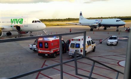 Bajó de emergencia en Mérida avión de ruta Cancún-CdMx