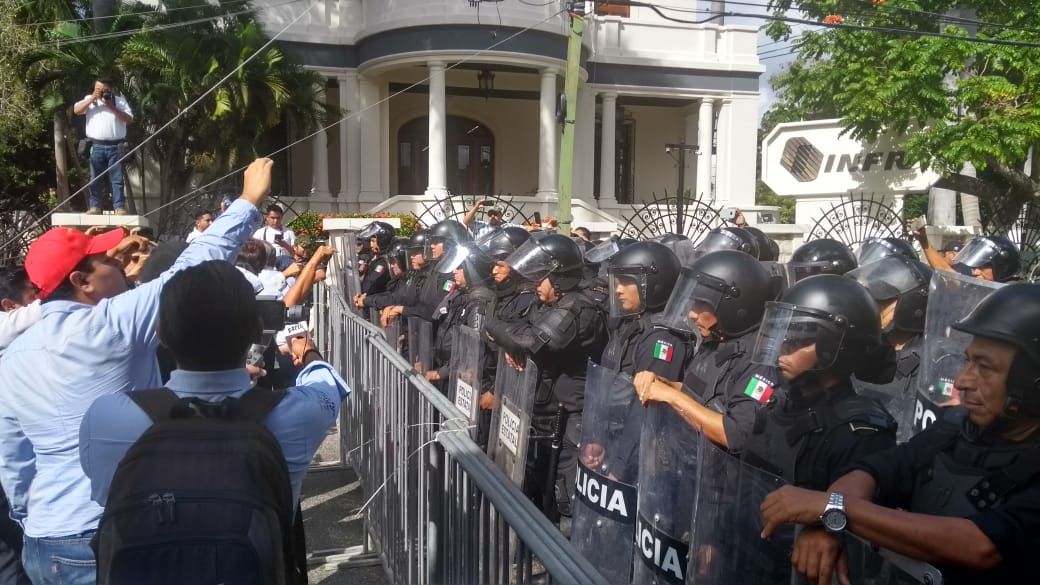 Identifican a 50 “agitadores” en enfrentamiento con policías (Video)