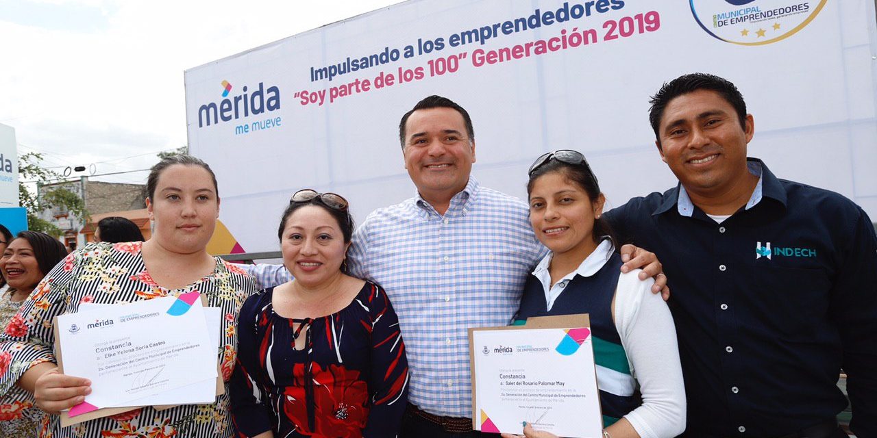 Egresa en Mérida segunda generación de “Soy parte de los 100” 2019