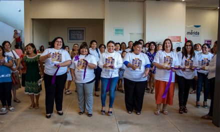 Visibilizan logros de mujeres en comisarías de Mérida