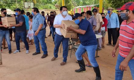 Ayuda alimentaria federal en tres municipios de Yucatán