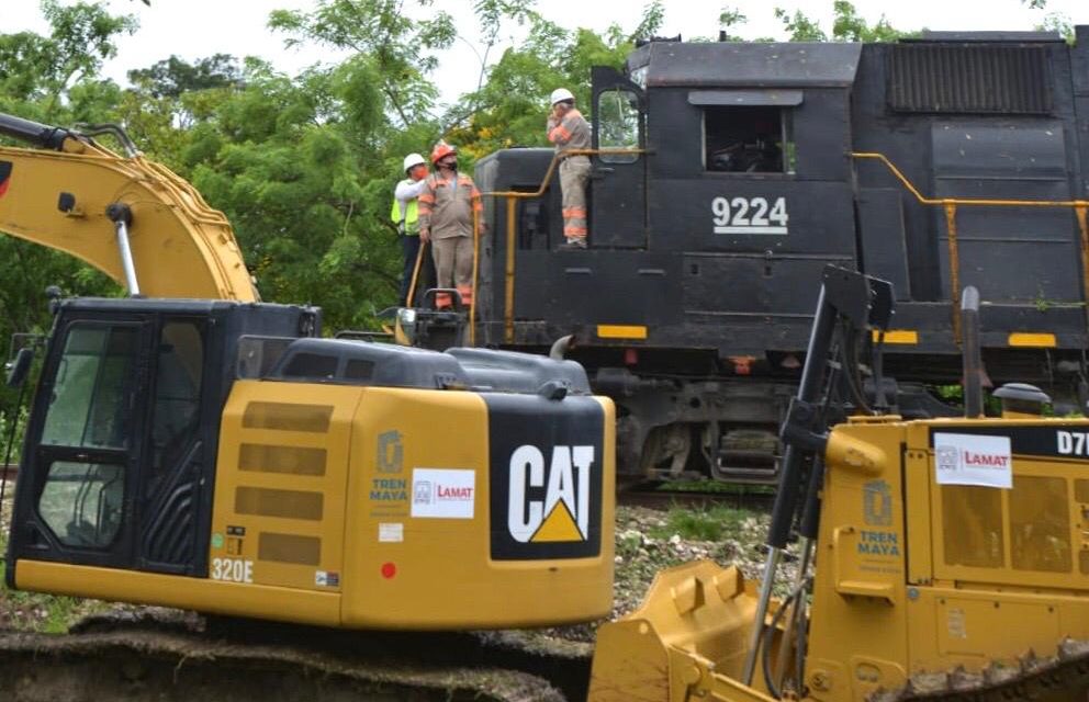 Suspensión a Tren Maya sólo a obra nueva en Palenque y durante emergencia sanitaria.- Fonatur