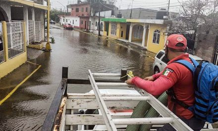 La tormenta “Cristóbal” dejó más de 700 viviendas inundadas en Tabasco