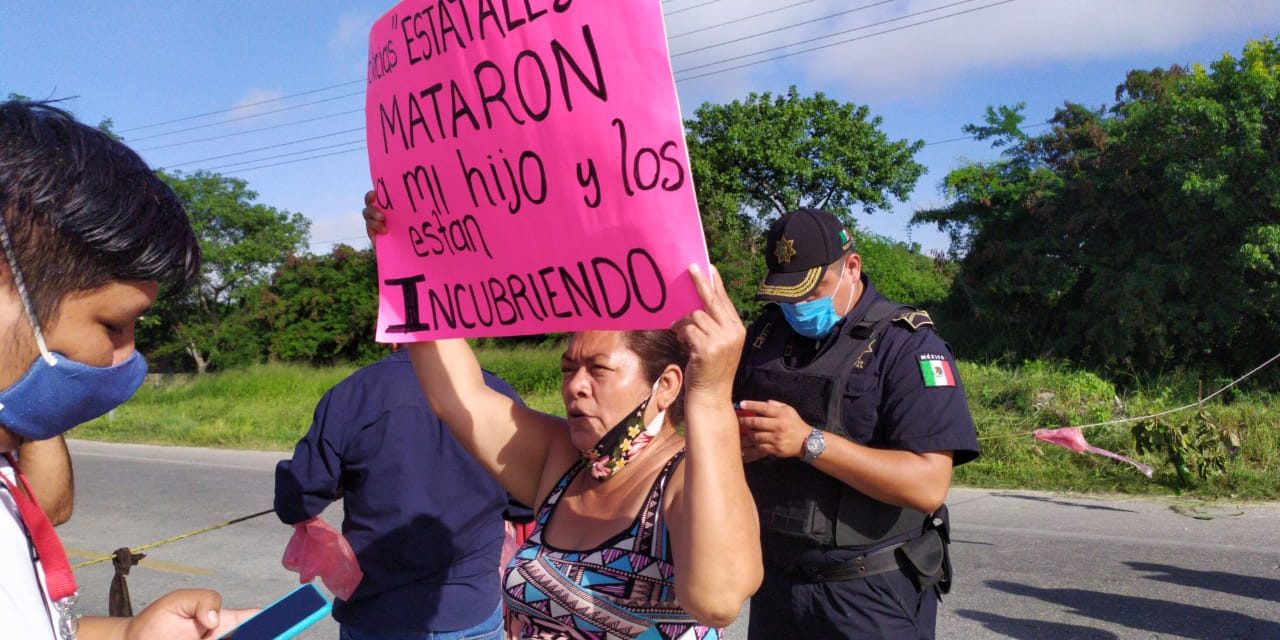 Exigen justicia para joven atropellado por patrulla de SSP-Yucatán