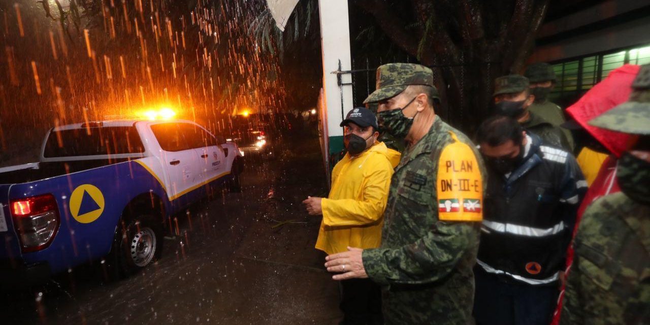 Fuertes lluvias y daños menores en Yucatán por Tormenta Tropical