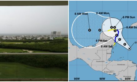 Ciclón en camino: llegaría a Quintana Roo tormenta tropical “Gamma”