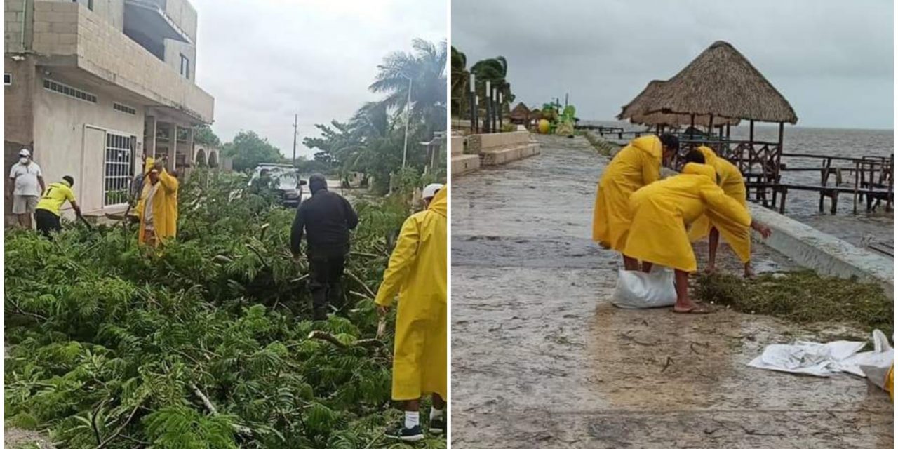 Más días de lluvias con retorno de “Gamma” a la península de Yucatán