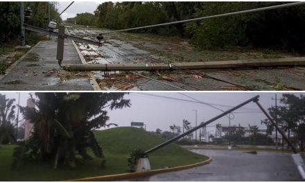 Siguen sin electricidad 11 mil usuarios de Quintana Roo y Yucatán