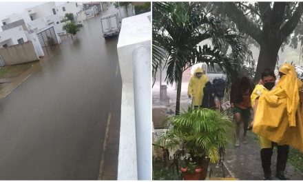 Lluvias por frente frío en Mérida y municipios: anegamientos y temor