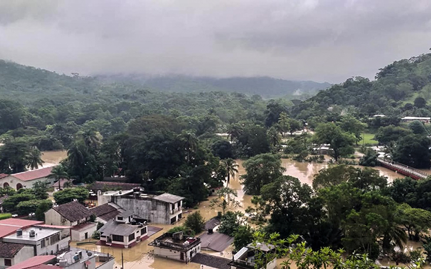 Las inundaciones en Tabasco, cada vez más graves