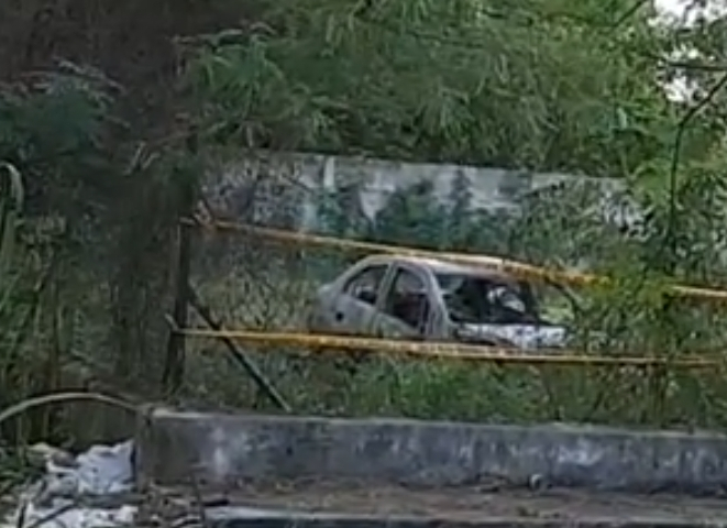 Aparece quemado auto de uno de los dos asesinados en San Damián
