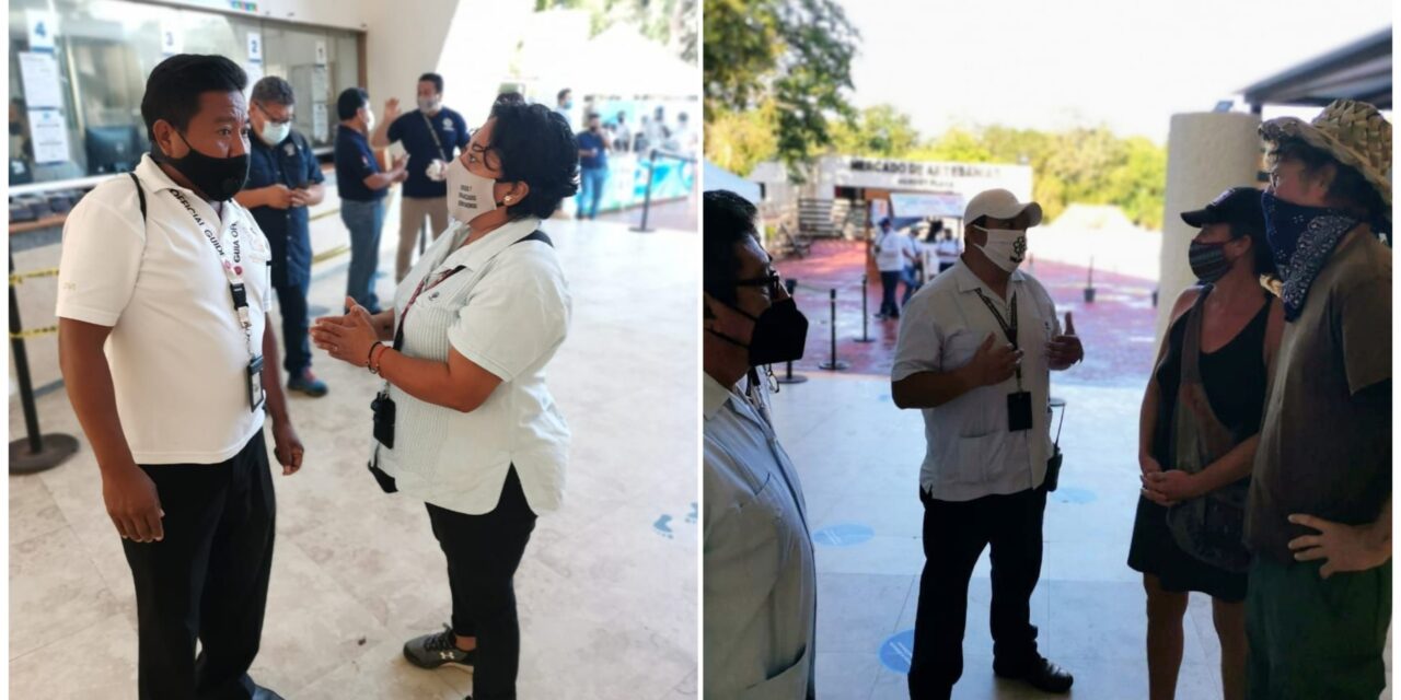 En Chichén Itzá, entraron gratis 300 turistas por paro temporal