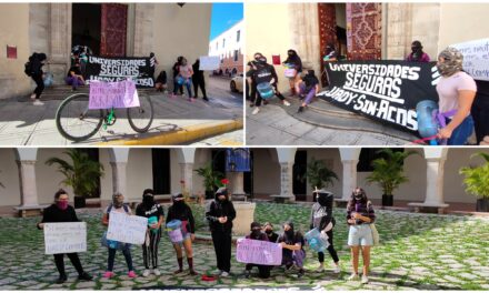 Protestan en UADY contra candidatos a consejeros alumnos con denuncias