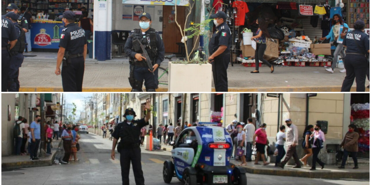 Nochebuena en Centro Histórico de Mérida, sin incidentes relevantes