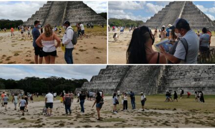 ‘Europeos y rusos’, además de estadounidenses, visitan Chichén Itzá