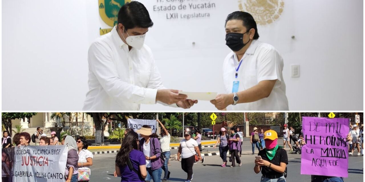 Al Congreso, iniciativa para imponer penas más severas a feminicidios en Yucatán