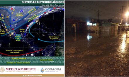 Lluvias torrenciales en Mérida, las más altas para febrero desde 1998
