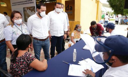 “Seguridad Alimentaria”, en comisarías y zonas vulnerables de Mérida