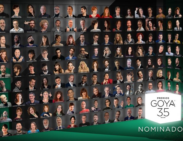 Grandes nombres del cine, entre ellos Salma Hayek, en gala de los Goya 2021