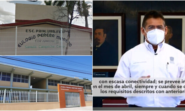 Campeche retomará actividades en escuelas, pero no clases presenciales