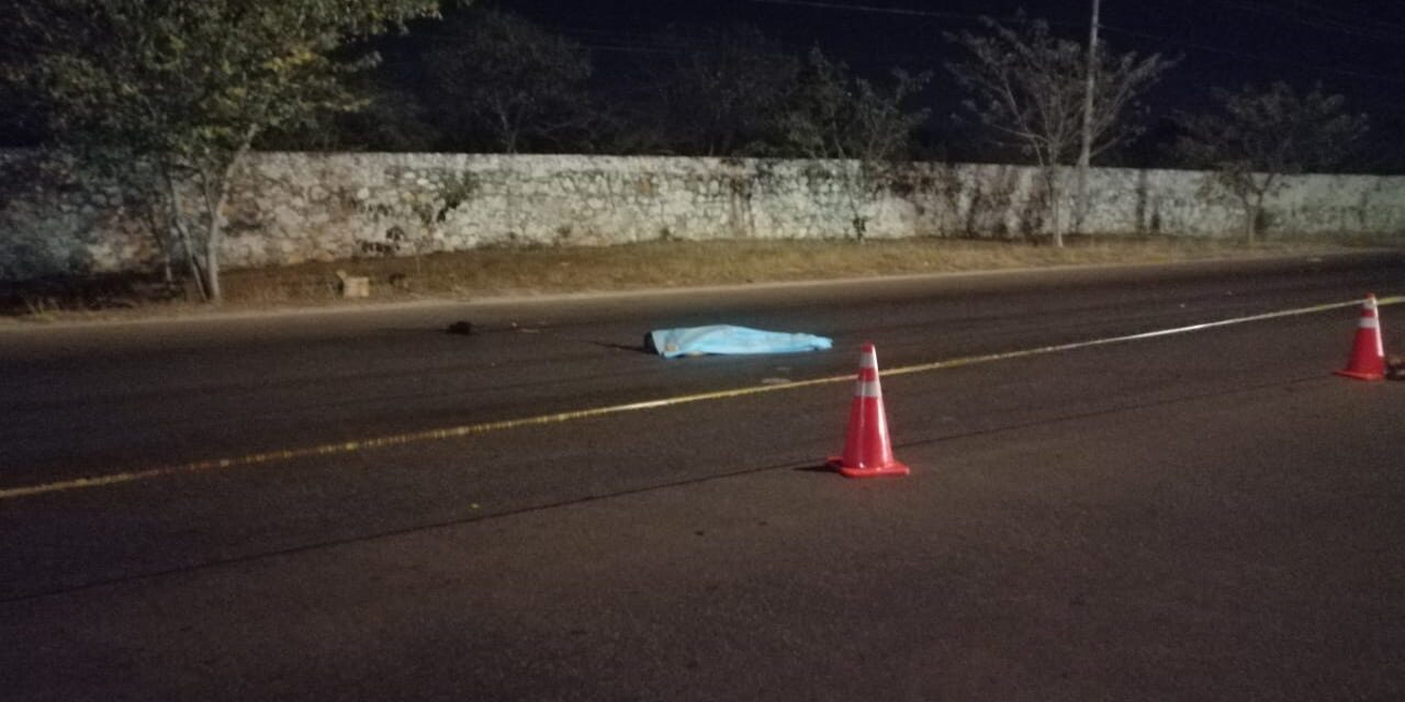 Intento fatal: muere atropellado en periférico de Mérida