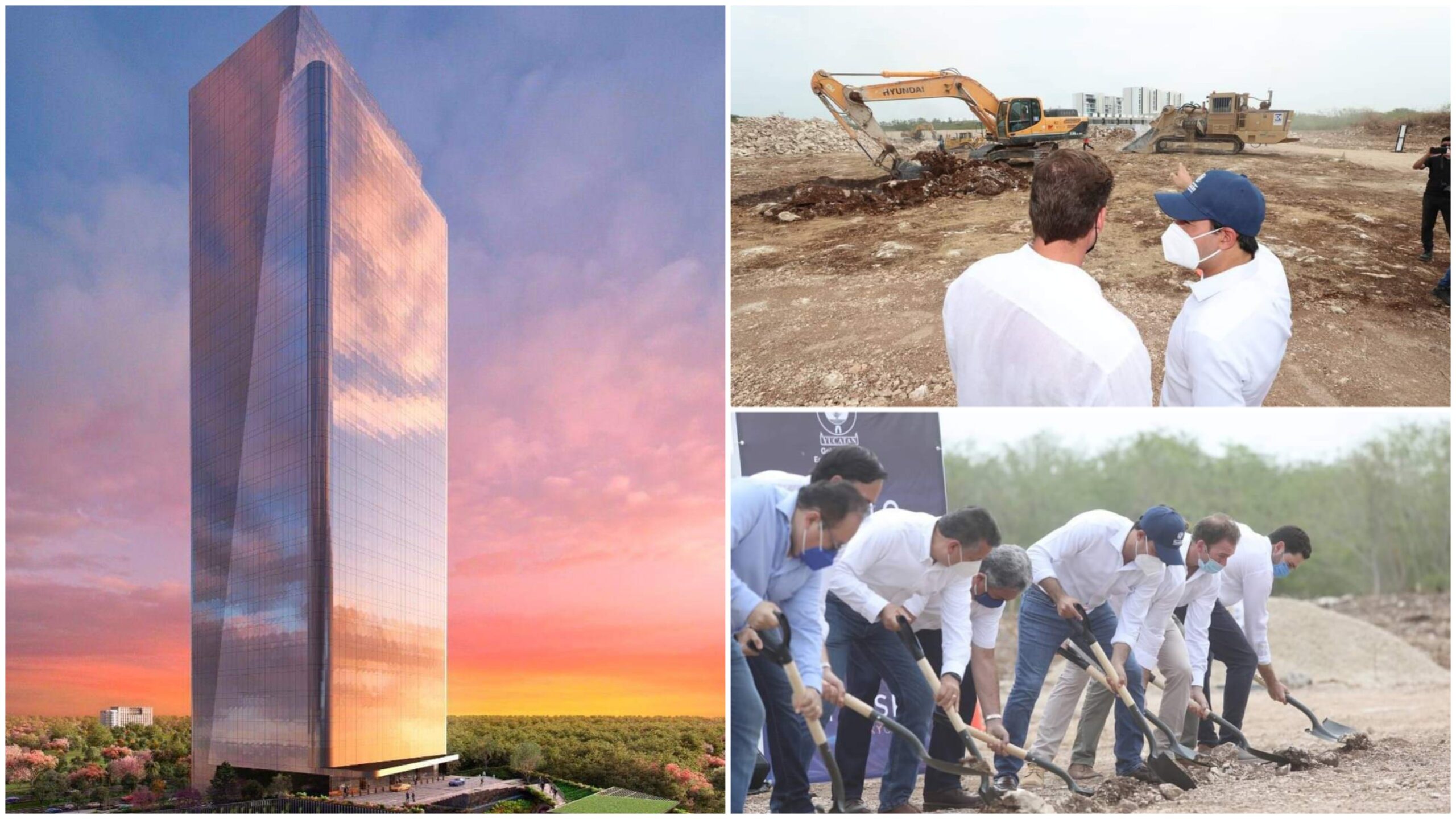 En construcción &#39;primer rascacielos del sureste” de México | LectorMx