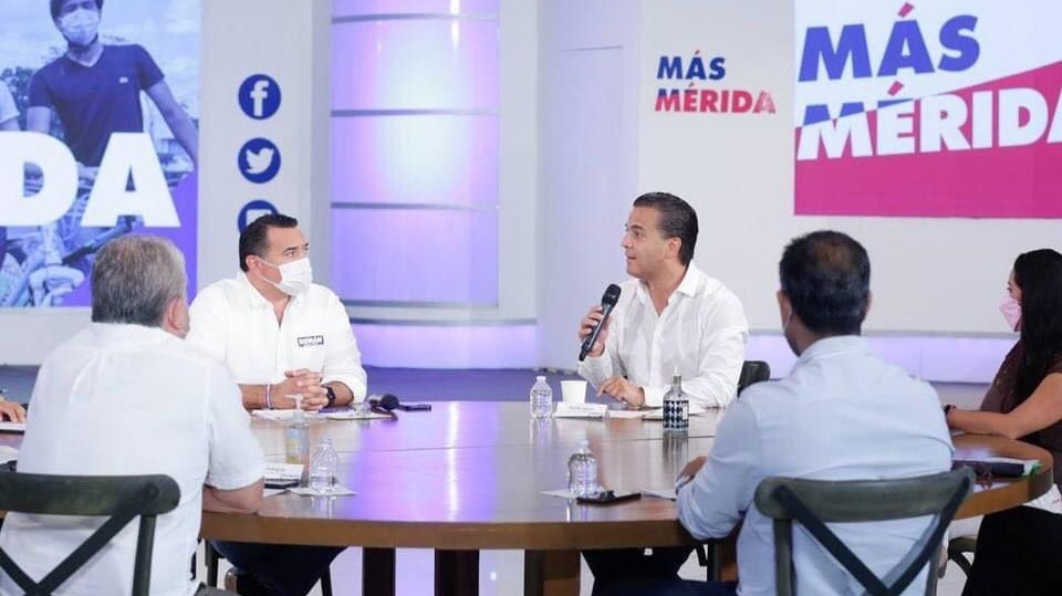 Diálogo de Renán con empresarios: ‘Vamos por la reactivación económica de Mérida’