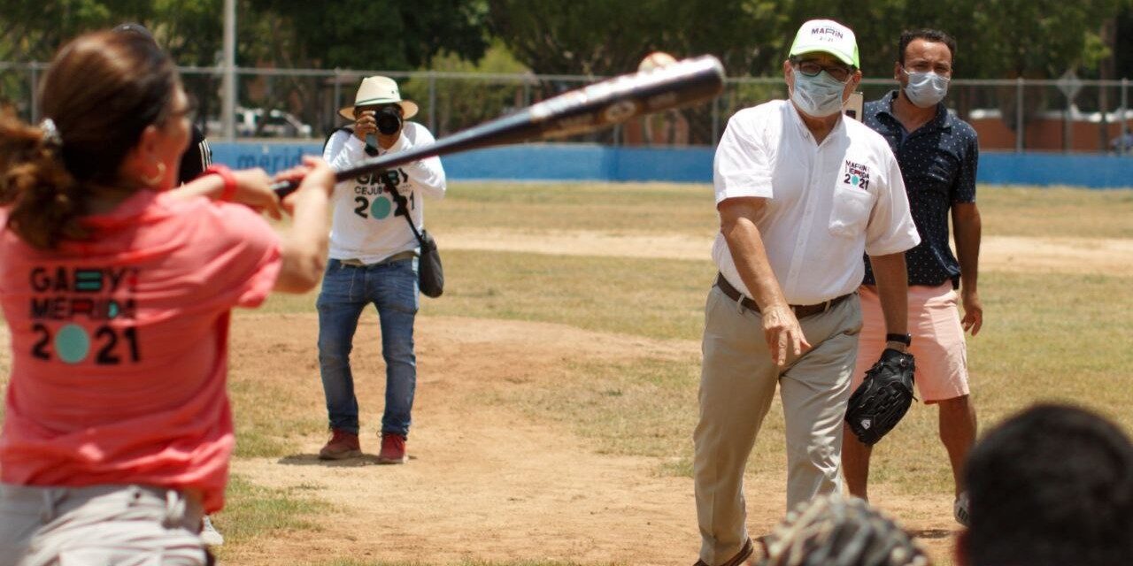 ‘Diamante Mérida’: 30 campos de béisbol en la ciudad
