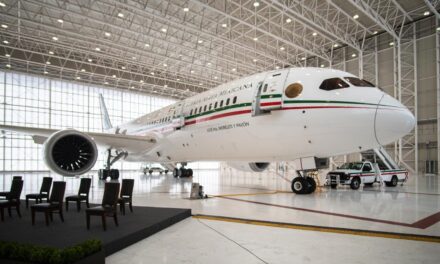 Avión presidencial, para viajes privados o fiestas “Super-Vip”