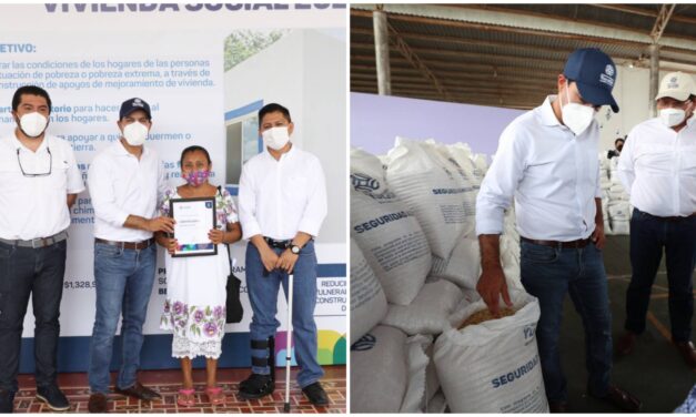 Vila en Akil: certificados de Vivienda y de sacos de maíz para autoconsumo