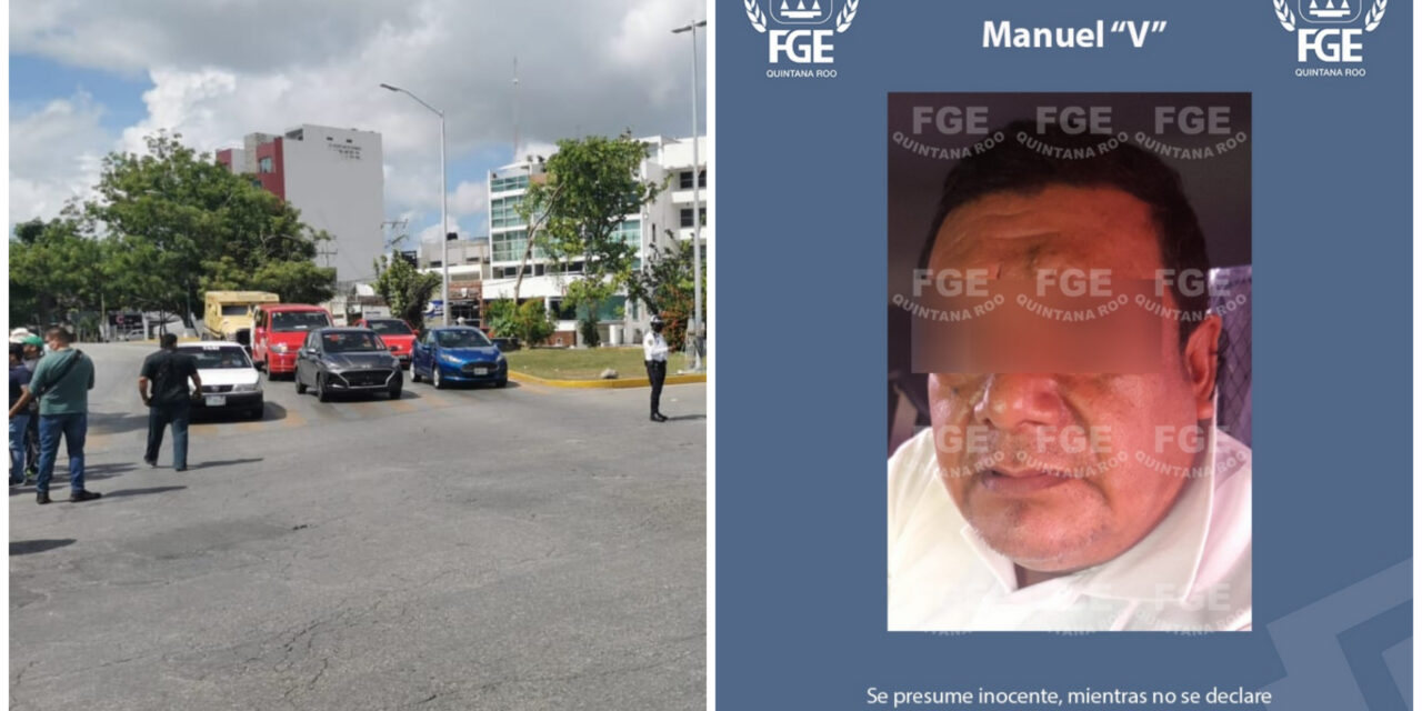 Capturan en Cancún a taxista acusado de violar usuarias del servicio
