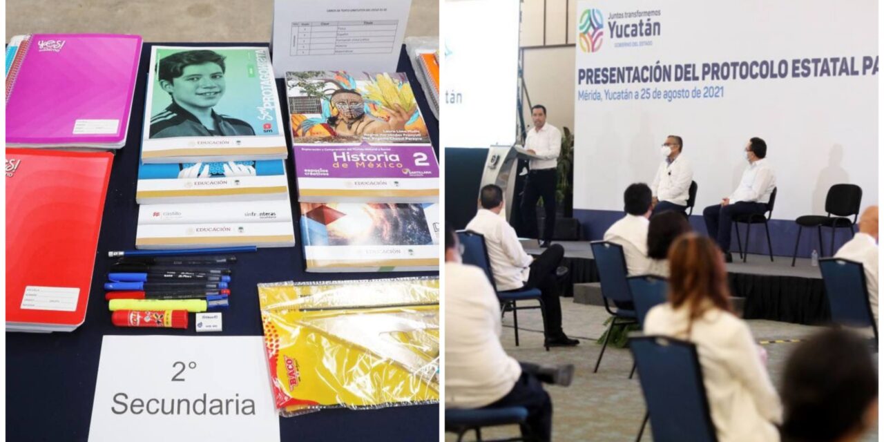 A clases el lunes en Yucatán: método híbrido y voluntario