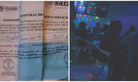 Bar Cesar’s y restaurant Las Palmas, clausurados en Mérida por incumplir protocolos