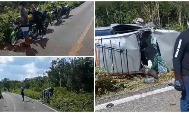 Muere pareja en caravana de motociclistas tras choque con auto
